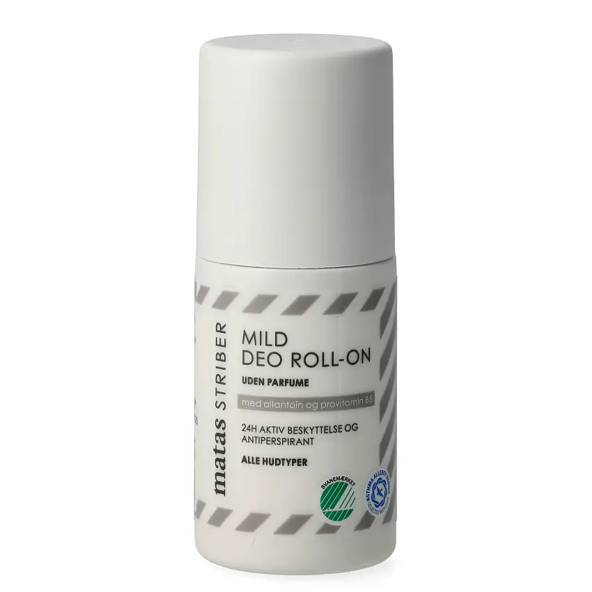 Matas Striber Mild Deo Roll-on Uden Parfume 50 ml