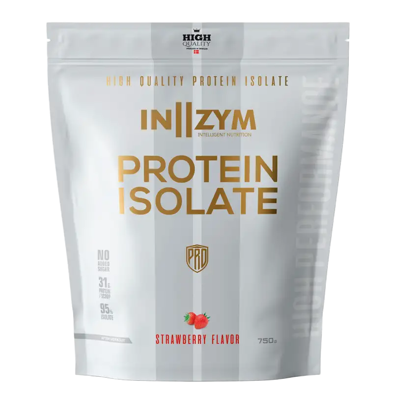 IN||ZYM Protein Isolate - Jordbær (750 g)