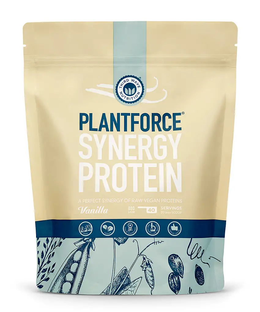 Plantforce Synergy Protein Vegansk Vanilla 800 g