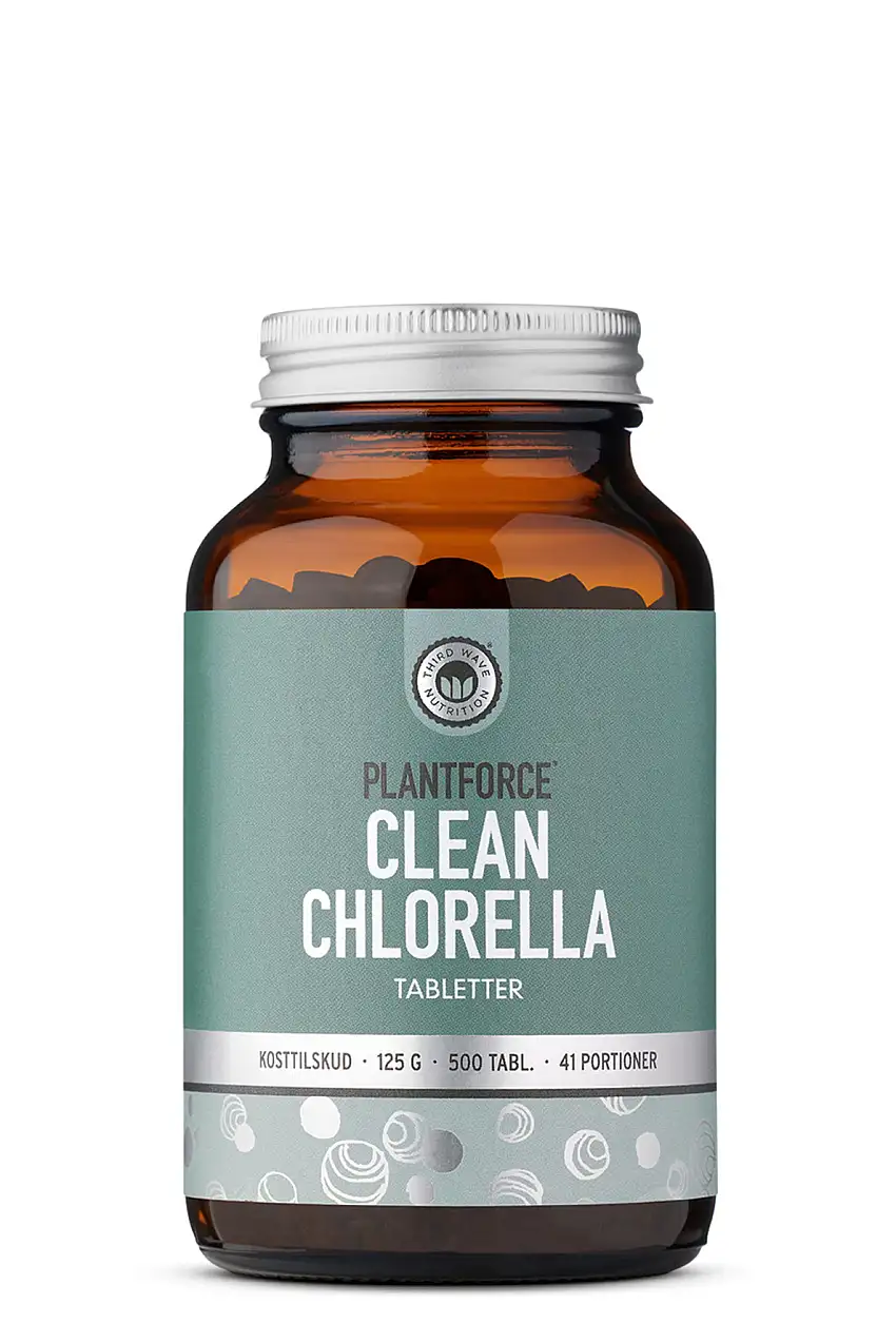 Plantforce Clean Chlorella Vegansk 500 tabl.
