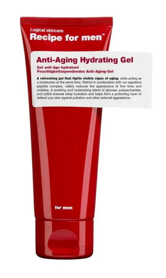 Recipe For Men Anti-Aging Hydrating Gel 75 ml