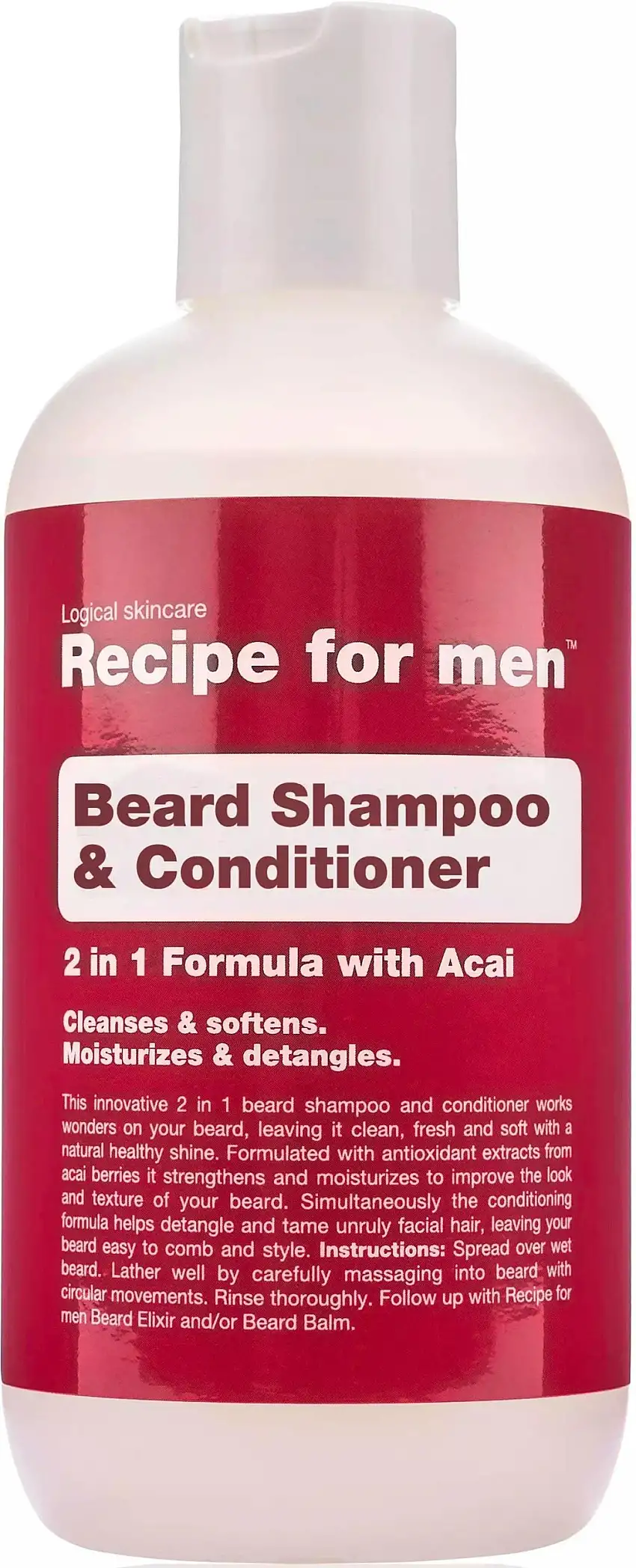 Recipe For Men Beard Shampoo & Conditioner 250 ml