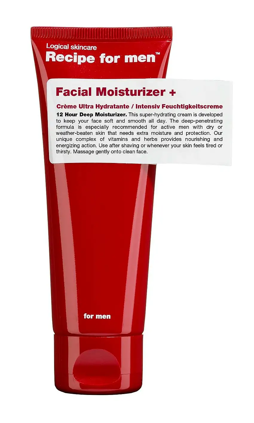 Recipe For Men Facial Moisturizer+ 75 ml