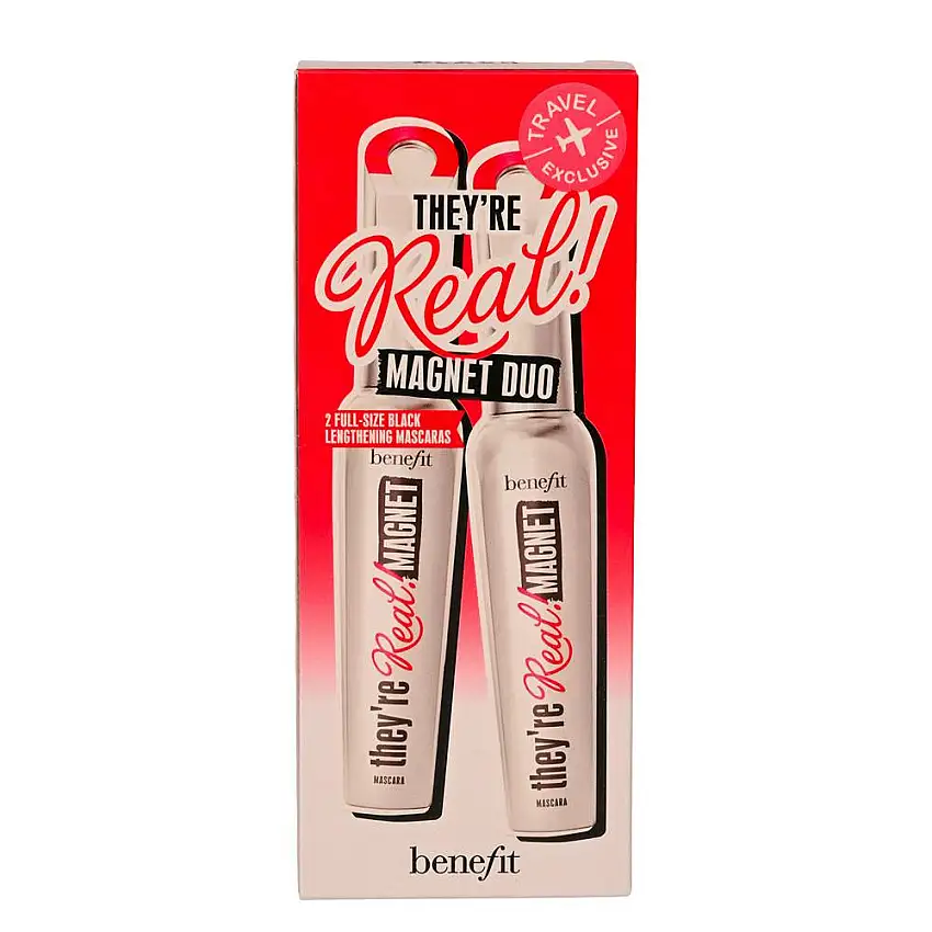 Benefit They're Real Magnet Mascara Duo 2.0 Black 2 stk