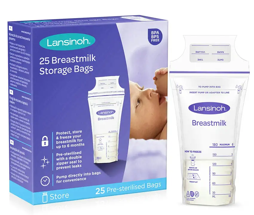 Lansinoh Breast Milk Storage Bag 25 stk