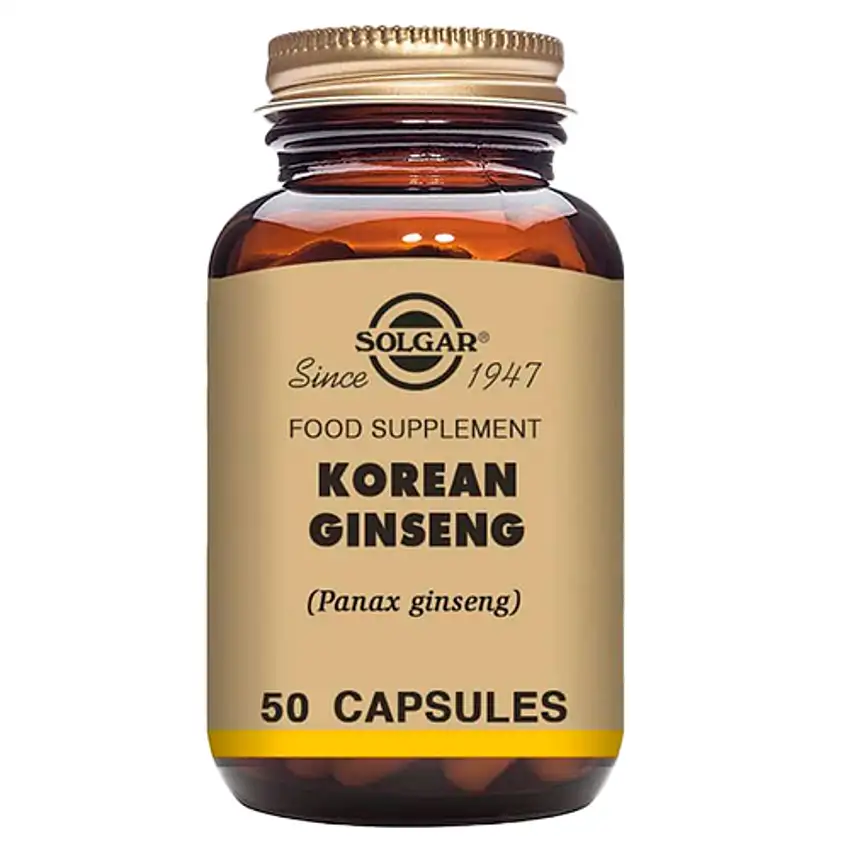 Solgar Koreansk Ginseng 50 kaps.