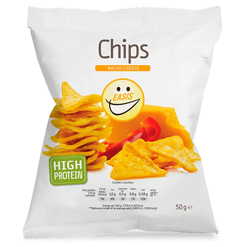 EASIS Nacho Cheese Chips 50 g