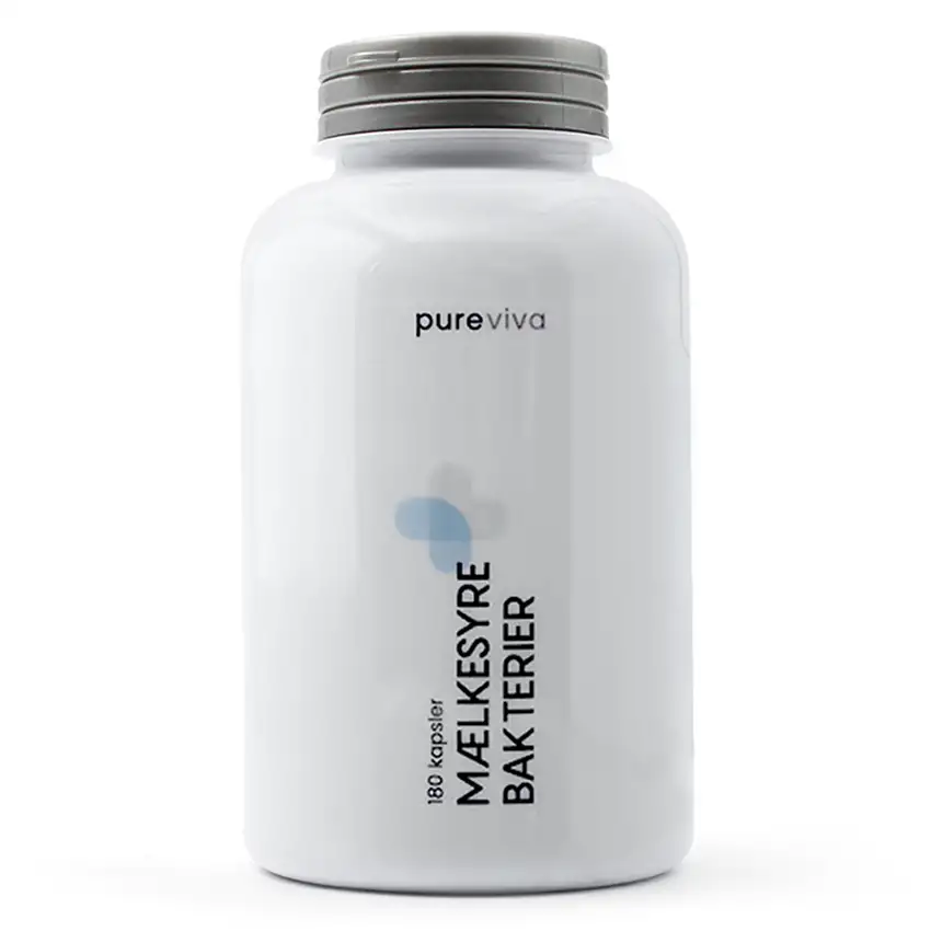 Pureviva Mælkesyrebakterier 180 kaps