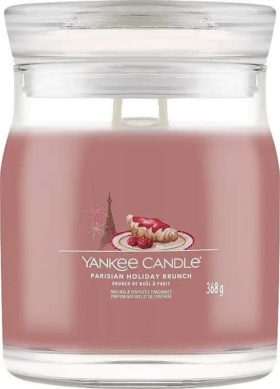 Parisisk feriebrunch duftlys i krukke, 2 væger 56041037