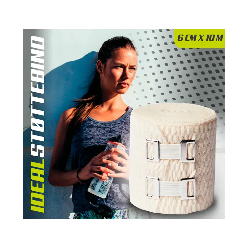 Jasper Ideal Støttebind 6 cm x 10 m (1 stk)