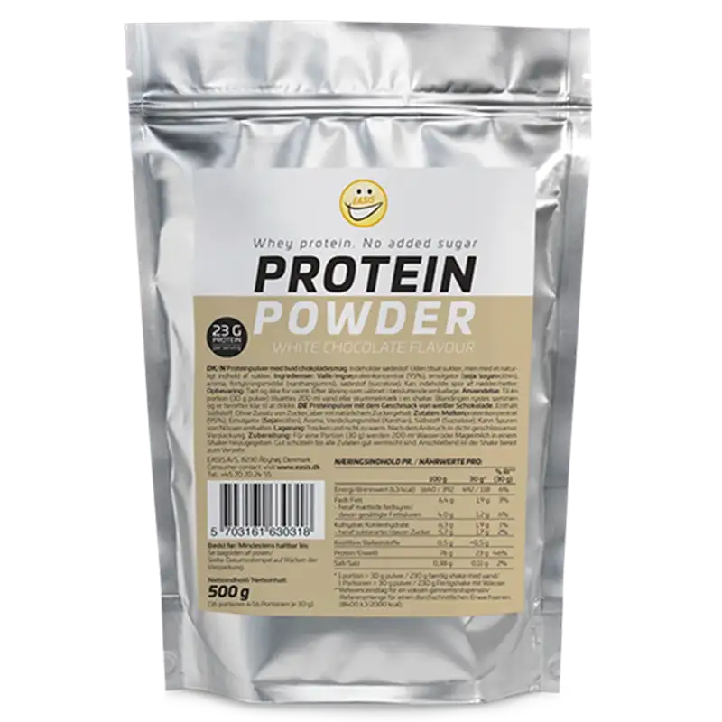 EASIS Proteinpulver Hvid Chokoladesmag (500 g)