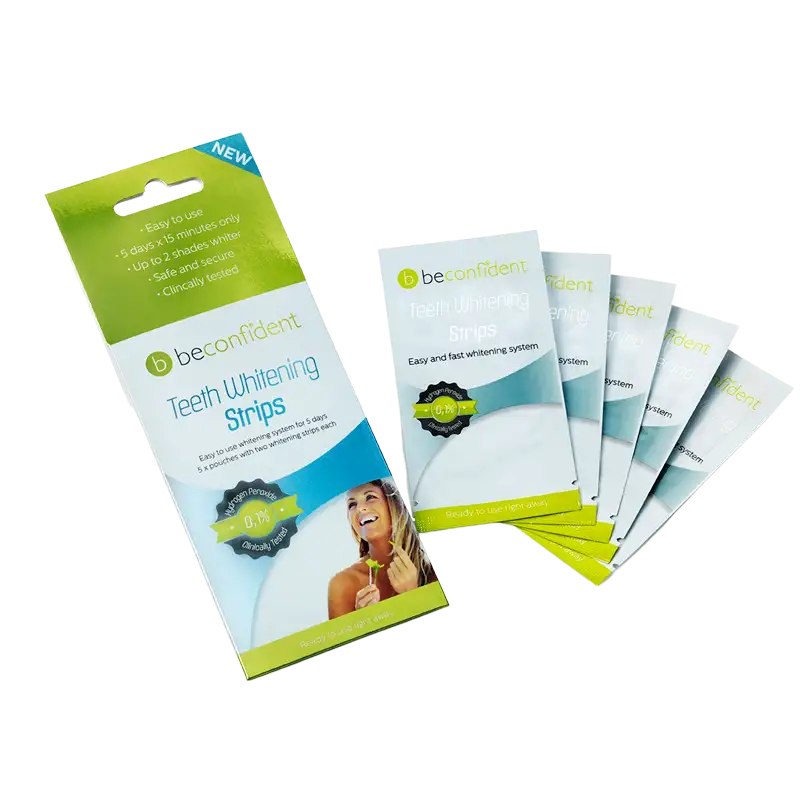 Beconfident Teeth Whitening X3 Strips 5 days (5 stk)