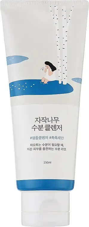 Fugtgivende ansigtsrensende gel med birkesaft 48039604