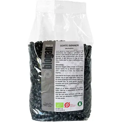 Økologiske Sorte Bønner | 1 kg