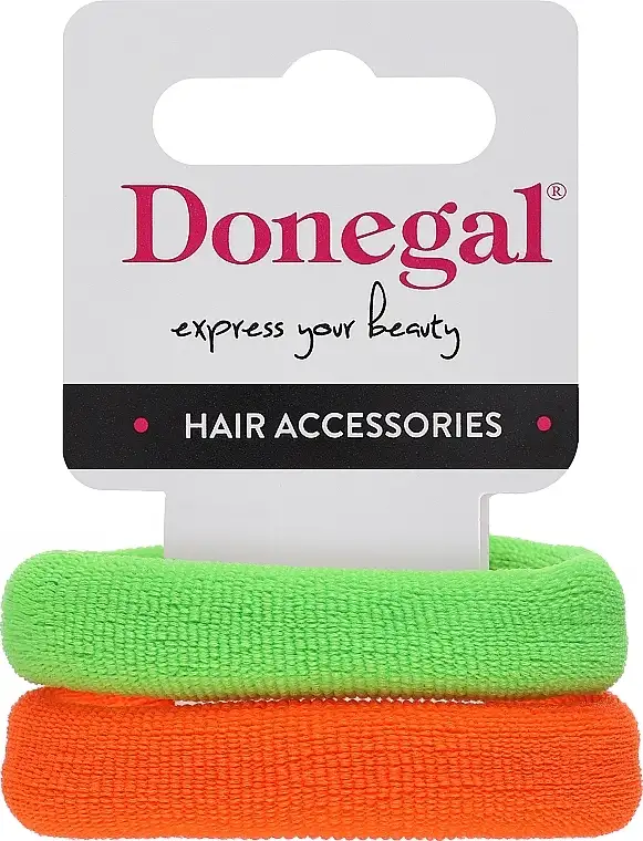 Hårbånd, FA-5642, lysegrøn + orange 88792804