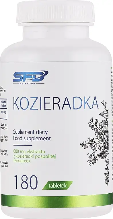 Bukkehornkløver kosttilskud 33409774