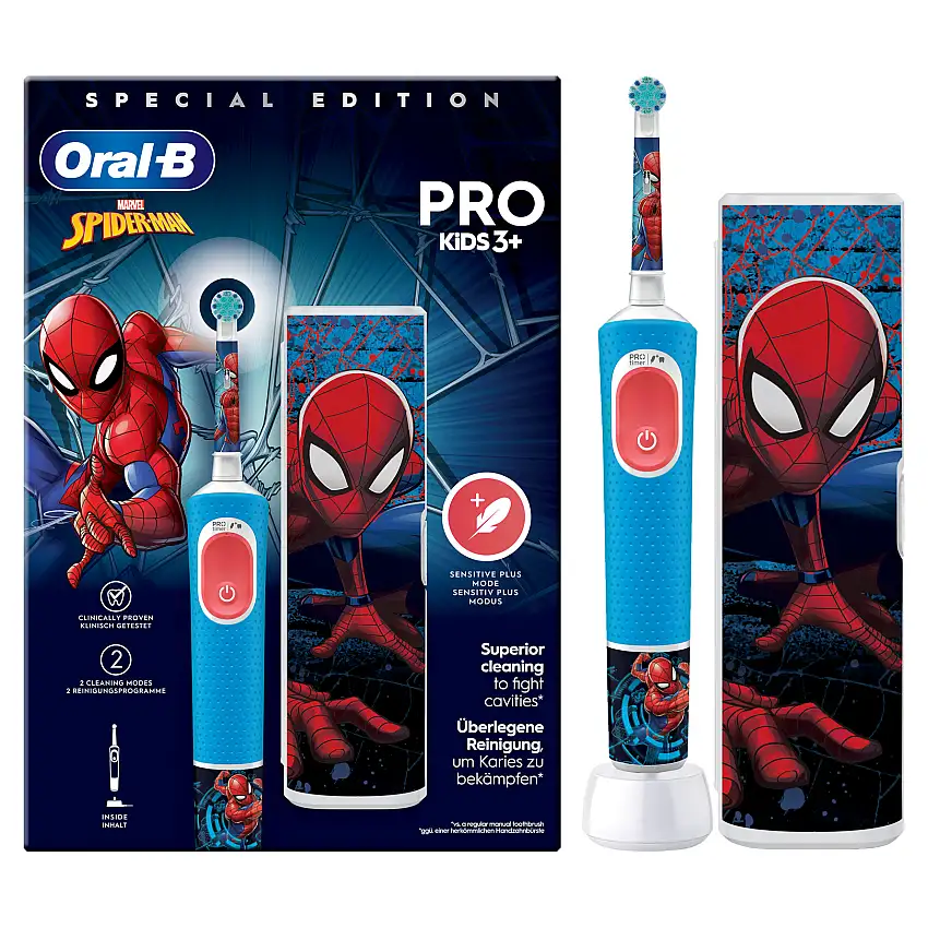 Oral-B Spiderman Eltandbørste Børn 3+