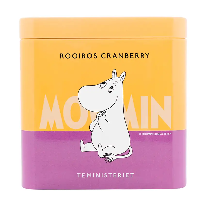 Teministeriet Moomin Tea Tin 100 g Rooibos Cranberry