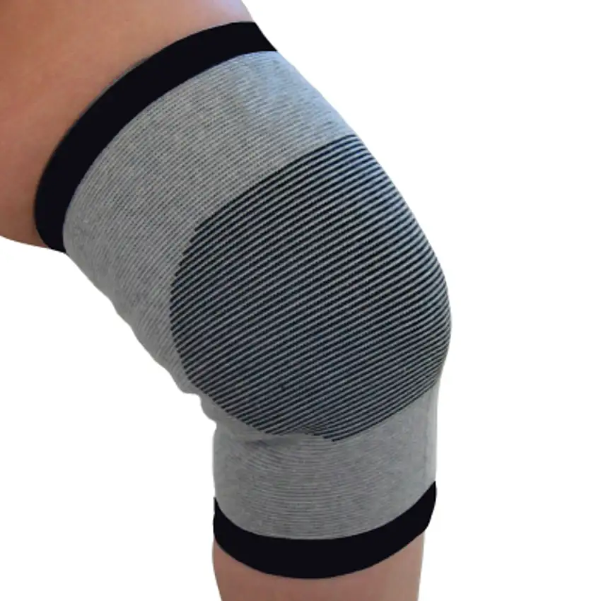 Bamboo Pro Knæbind Selvvarmende Grå S