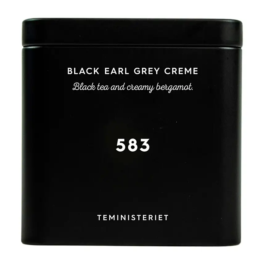 Teministeriet Signature Tea Tin 583 Black Earl Grey Creme 100 g