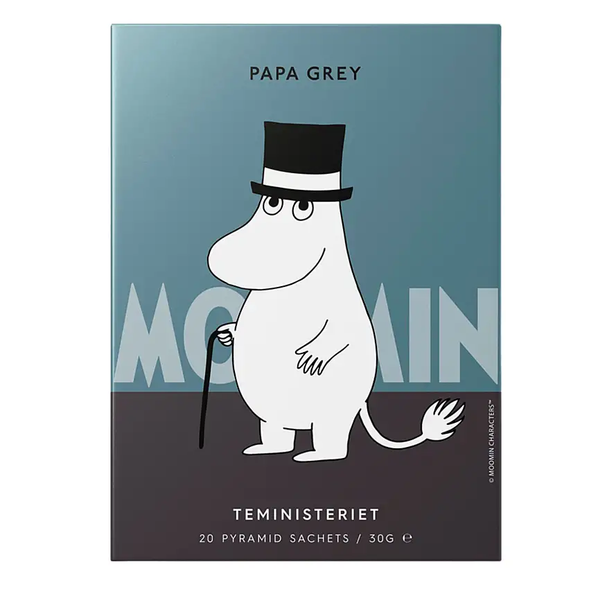 Teministeriet Moomin Tea 20 breve Papa Grey