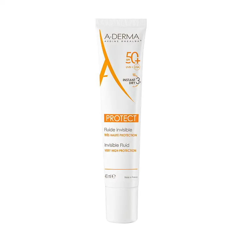 A-DERMA Protect Invisible Sun Fluid SPF50+ 40 ml