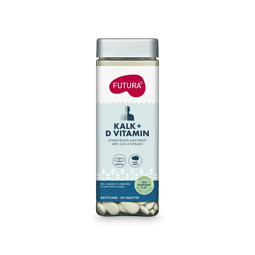 Futura Kalk + D Vitamin 350 stk