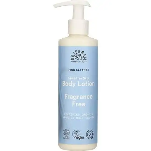 Urtekram Find Balance Fragrance Free Body Lotion 245 ml