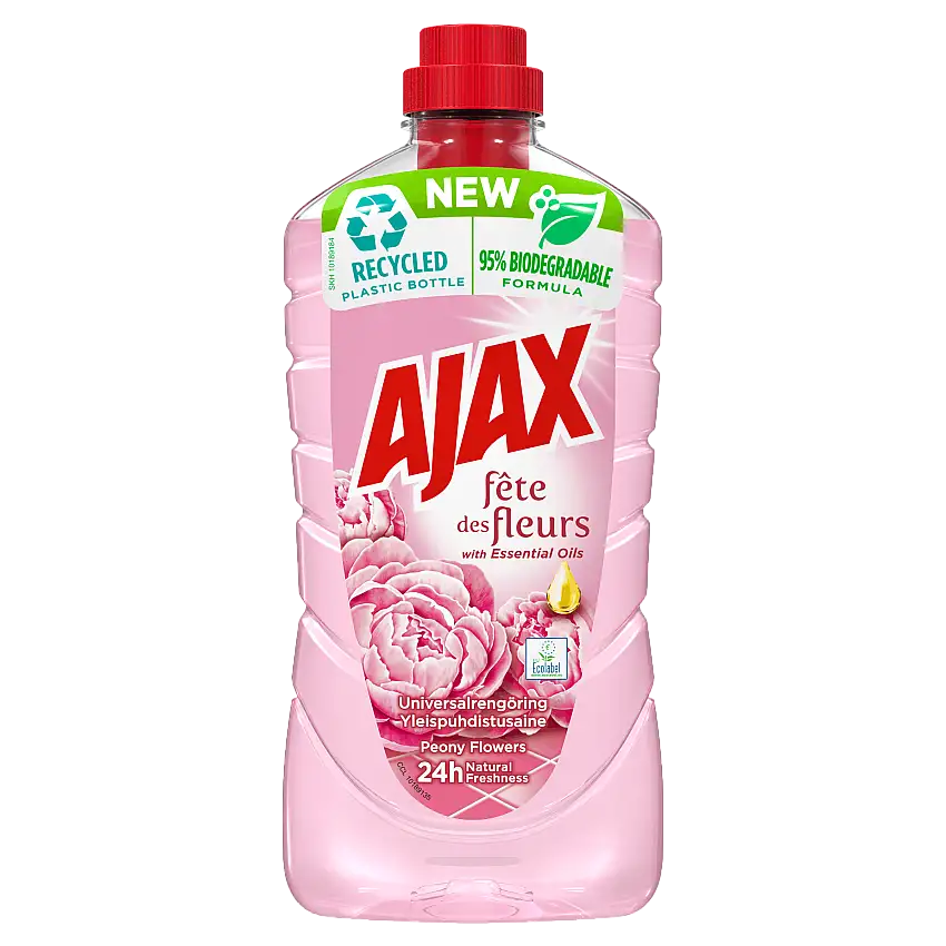 Ajax Universalrengøring Peony Flowers 1000 ml