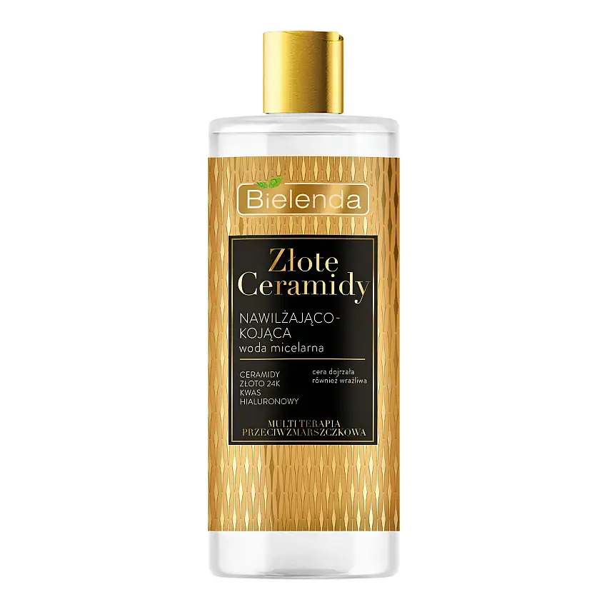Bielenda Golden Ceramides Moisturizing Soothing Micellar Water 500 ml