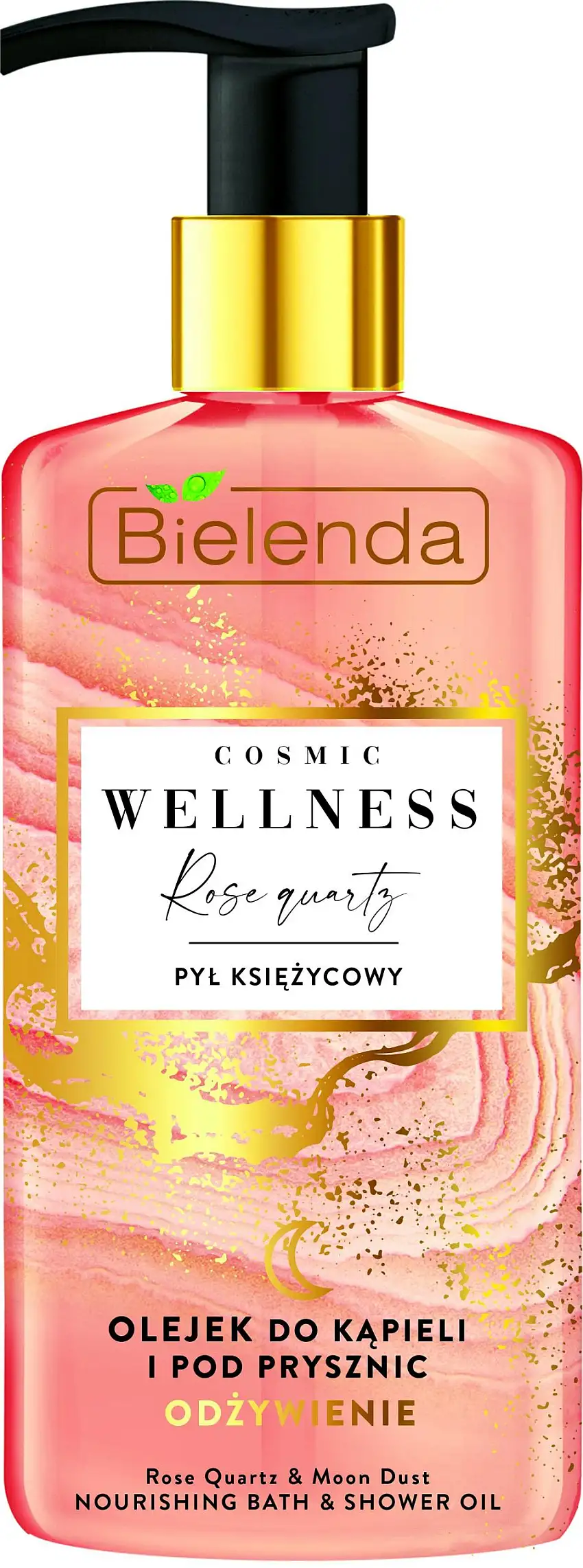 Bielenda Cosmic Wellness Bath And Shower Oil Moon Dust And Rose Quartz 250 ml