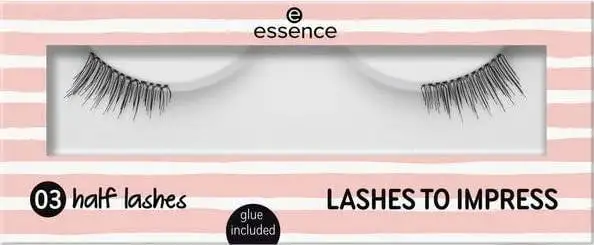 Essence Lashes to impress 03 half lashes 1 par