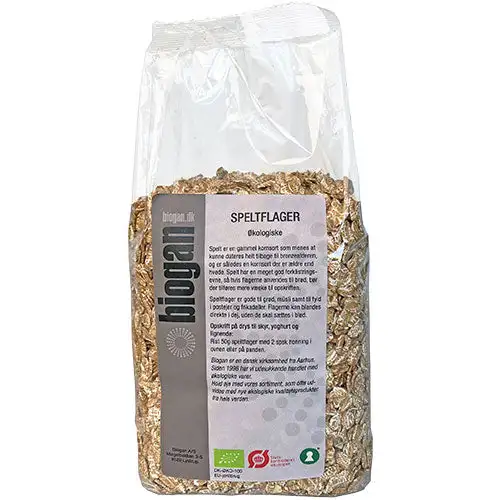 Økologiske Speltflager | 500 gr