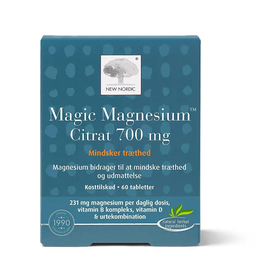 New Nordic Magic Magnesium citrat 60 tabl.