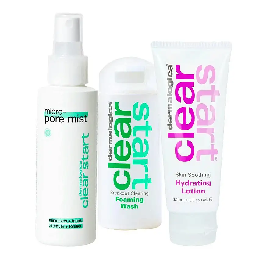 Dermalogica Clear Start Skincare Set 118 ml + 177 ml + 60 ml