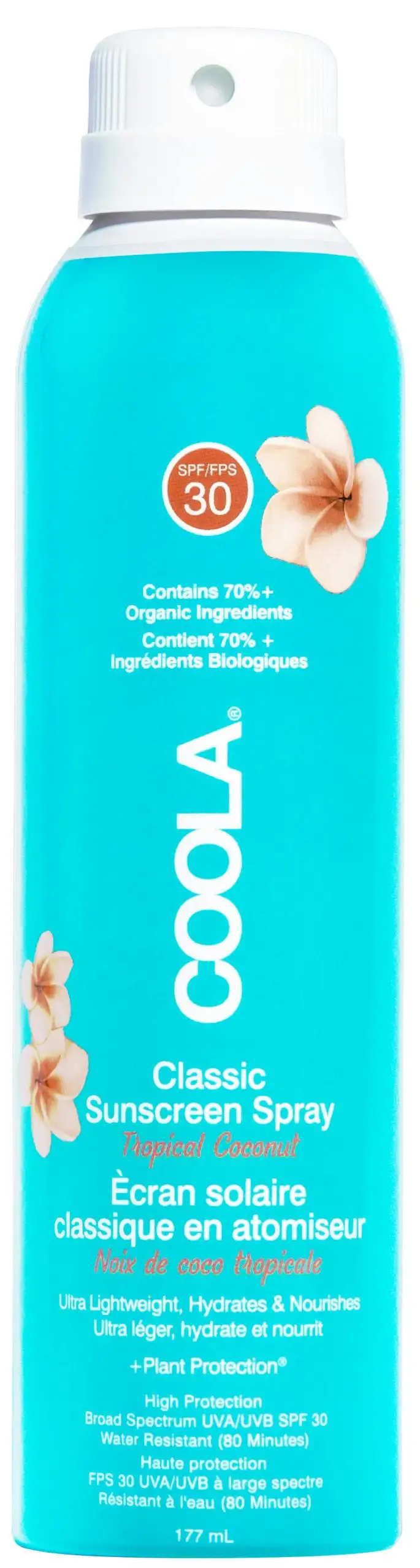 Coola Classic Body Spray Tropical Coconut SPF30 177 ml