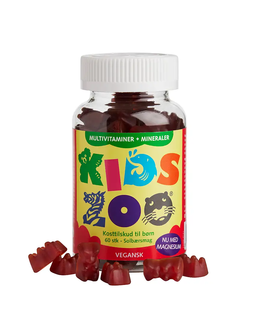 Kids Zoo Multivitamin + Mineraler 60 stk