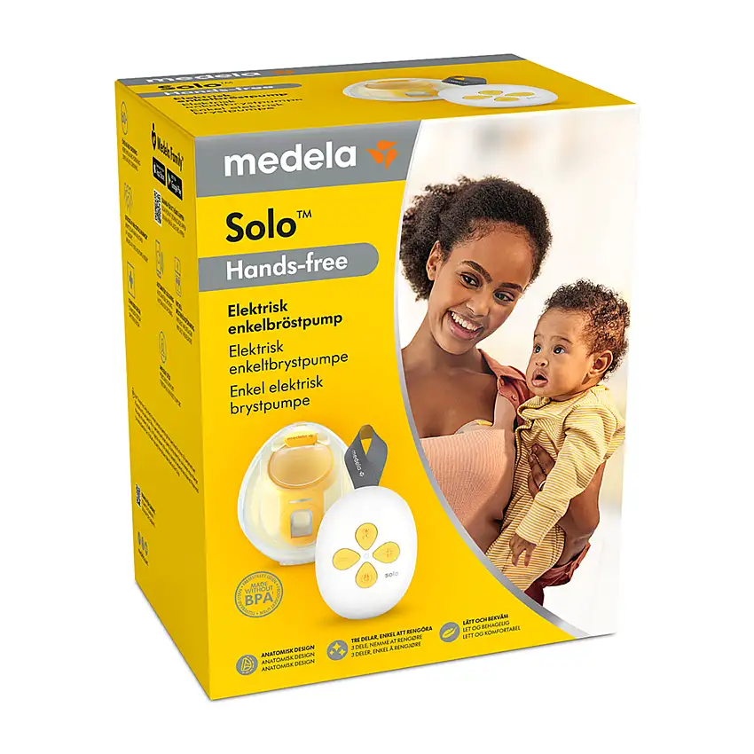 Medela Solo Hands-free Elektrisk Enkeltbrystpumpe