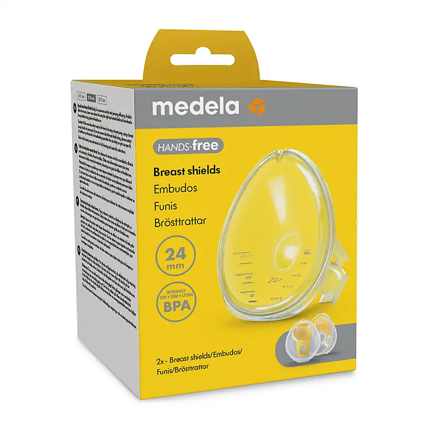 Medela Hands-free Brystragt 2-pak 24 mm