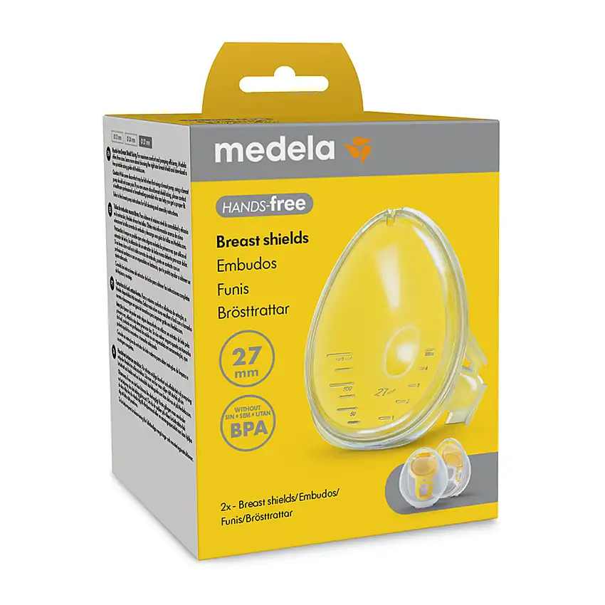 Medela Hands-free Brystragt 2-pak 27 mm