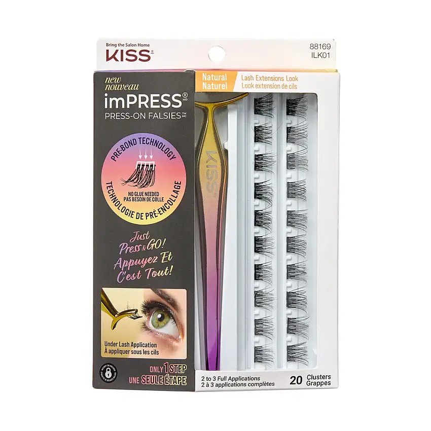 Kiss imPRESS PRESS-ON-FALSIE Natural