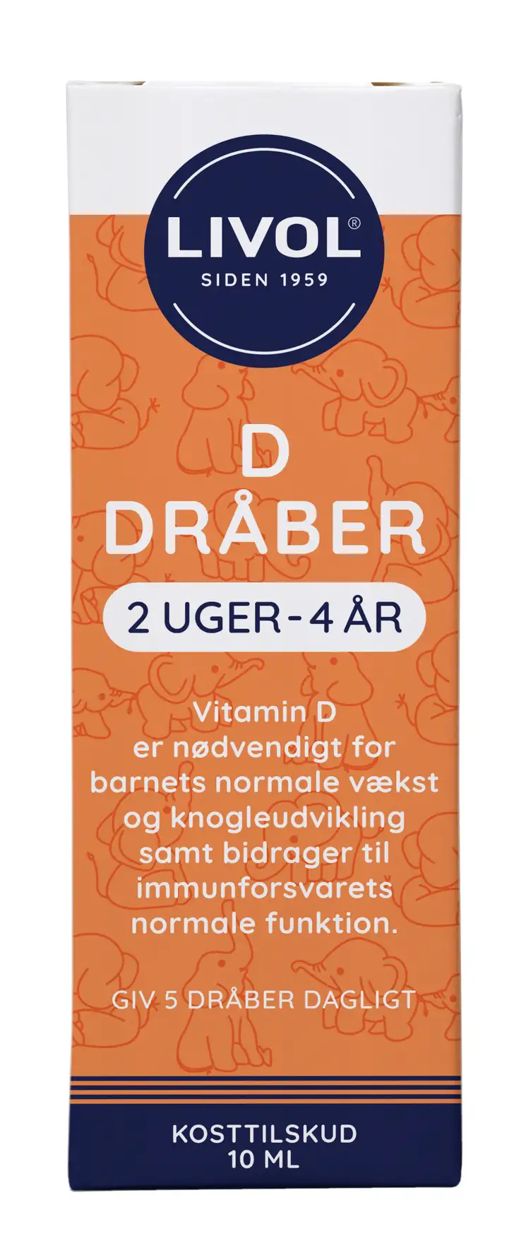 Livol D3 Dråber 10 ml