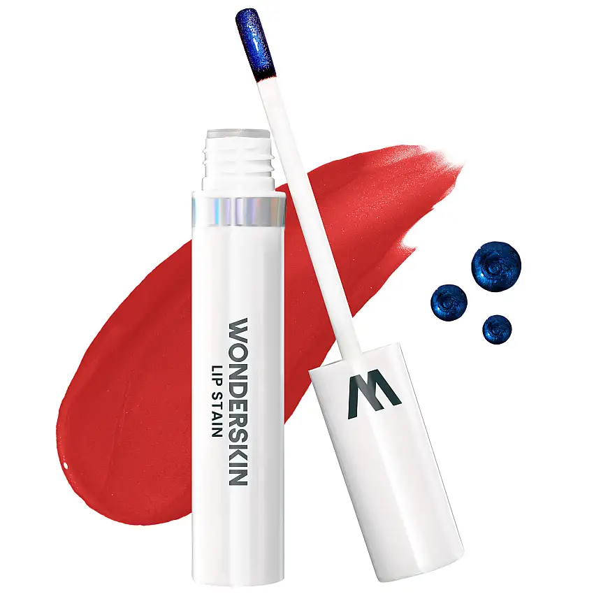 Wonderskin Wonder Blading Lip Stain Masque Hayley (Rich Neutral Red)