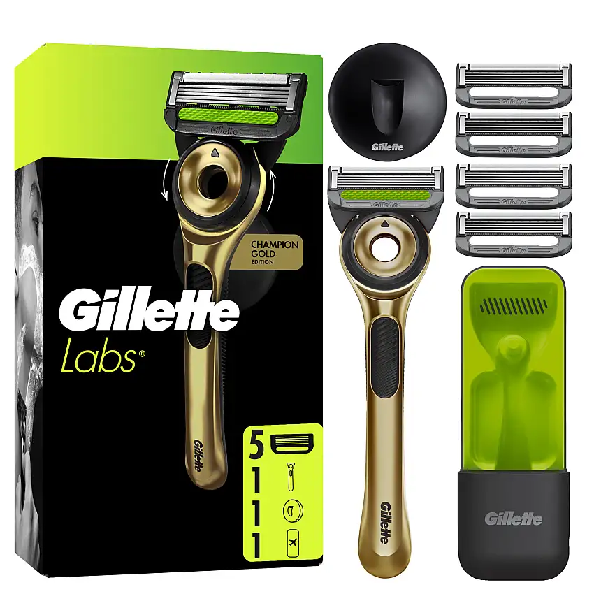 Gillette Labs Barberskraber med ExfoBar 5UP