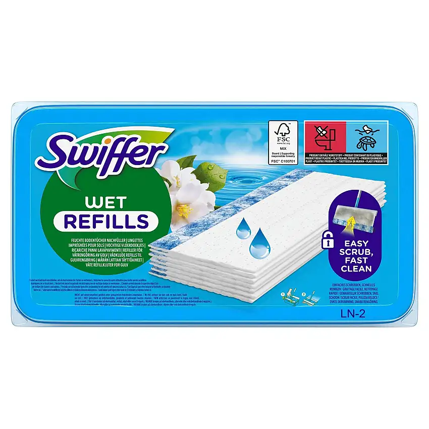 Swiffer Wet 20ct Morning Fresh 20 stk