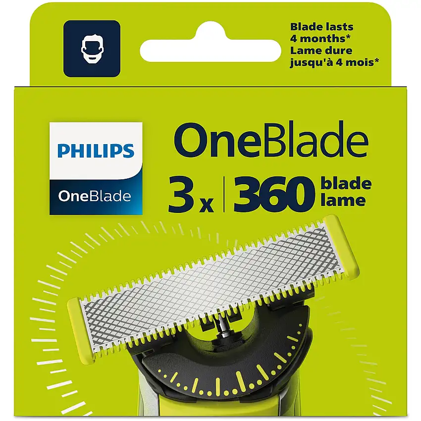 Philips OneBlade 360 blade QP430/50 3 stk