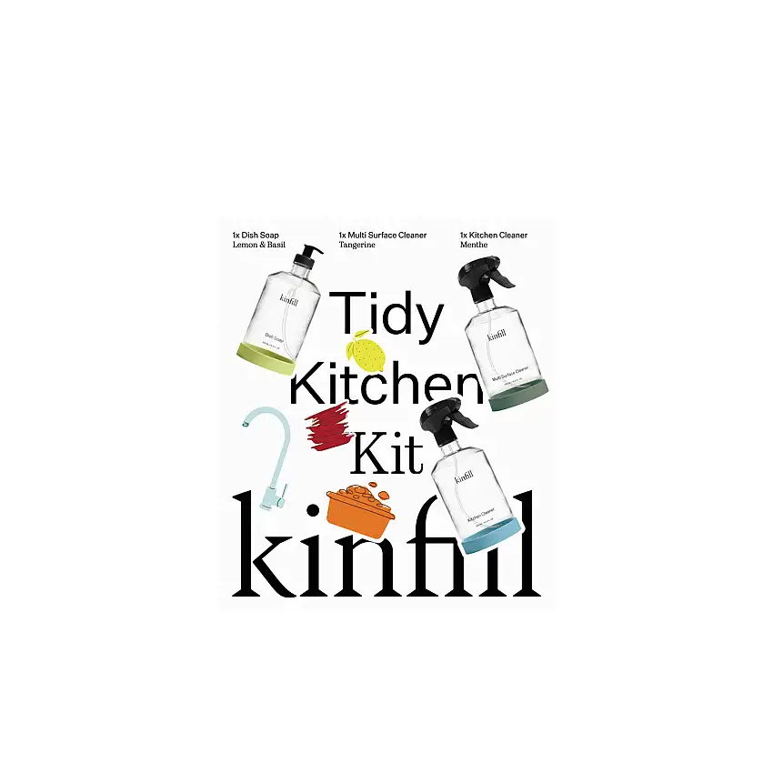 Kinfill Set of 3 Cleaning Starterkits 1500 ml