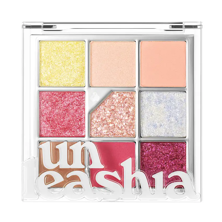 Unleashia Glitterpedia Eye Palette N.7 All of Peach Ade