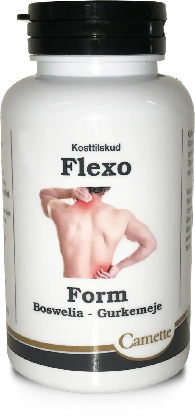 Camette Flexo Form Boswelia-Gurkemeje (120 tab)