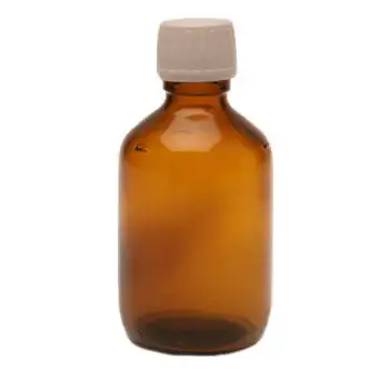 Flaske m. låg og hældering